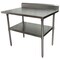 Bk Resources Work Table Stainless Steel Undershelf, Plastic feet 5" Riser 48"x24" SVTR5-4824 - alternate 3